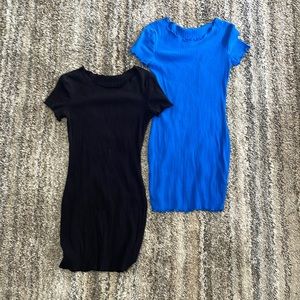 Slim fitting body dresses. 2 for 1. No tag. No brand.